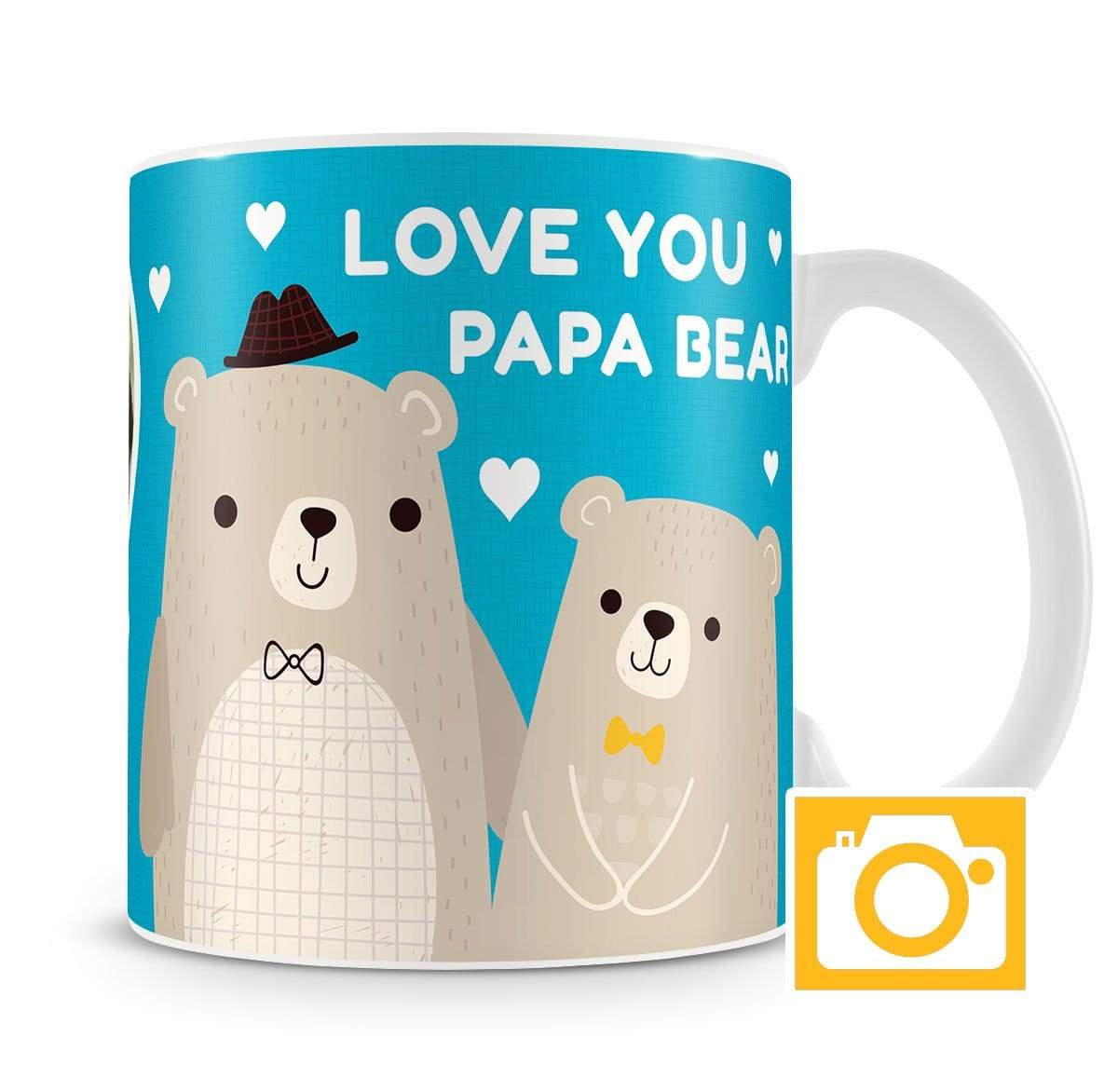 Papa Bear Personalised Mug
